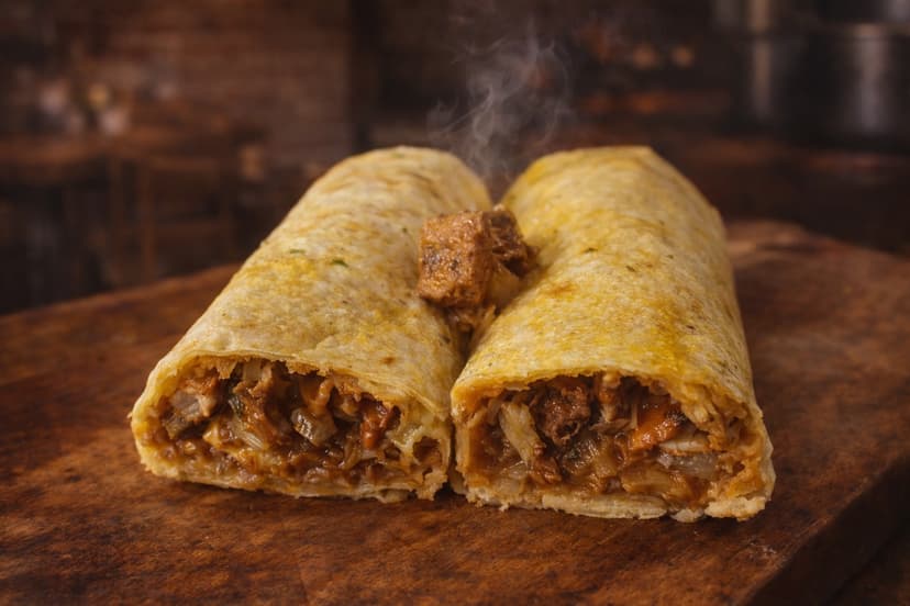 Tortilla de Harina de Carne de Res y Queso Mozzarella - La Silenciosa Guatemala